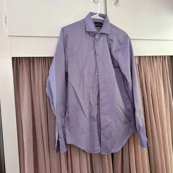 calvin klein infinite non iron slim fit dress shirt Floral Corset Midi Dress in Lilac With Flared Skirt main image 0